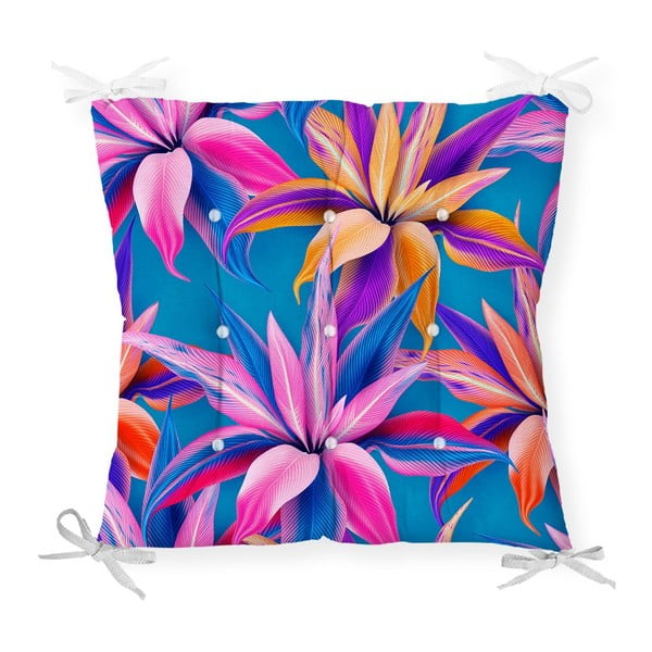Диван от памучна смес Bright Flowers, 40 x 40 cm - Minimalist Cushion Covers