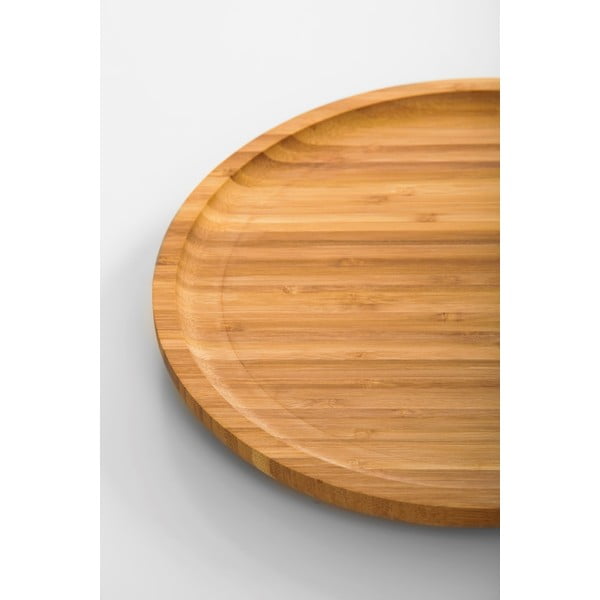 Бамбукова въртяща се тава , ⌀ 28 cm Lily - Bambum-image-2