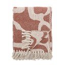Кафяво одеяло от рециклиран памук 130x160 cm Salobre – Bloomingville