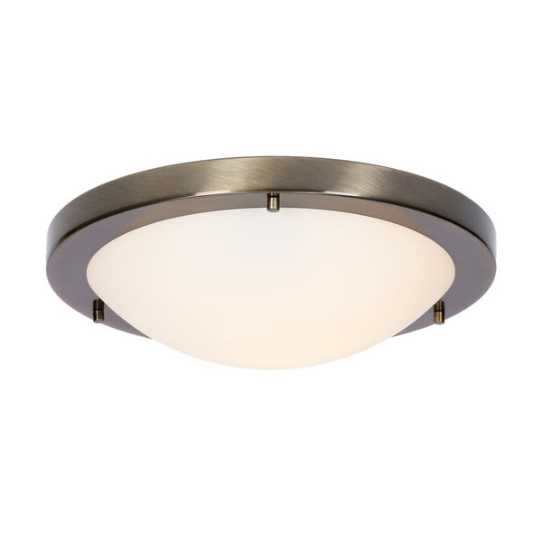Лампа за таван в бронз със стъклен абажур ø 18 cm Aquila - Candellux Lighting-image-3