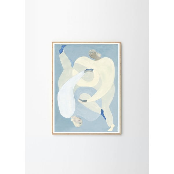 Постер 50x70 cm Hold You - Blue – Sofia Lind – The Poster Club-image-4
