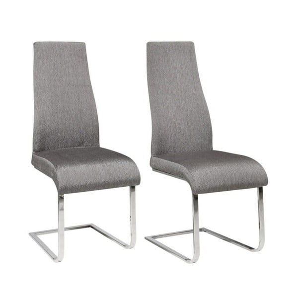 Sada 2 šedých jídelních židlí Støraa Teresa