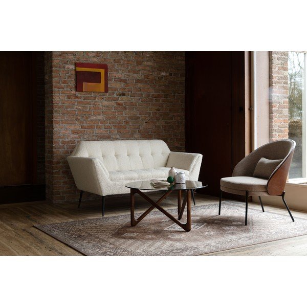 Кремав диван от букле 150 cm Kate – Dutchbone-image-3