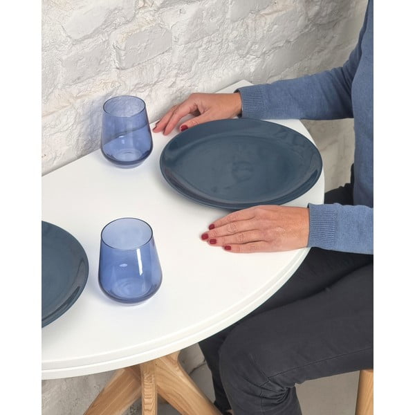 Кръгла сгъваема трапезна маса 45x90 cm Jubi – Ragaba-image-1