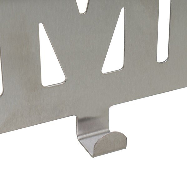 Матово сребро метален стелаж за врата 32 cm Home – Casa Selección-image-1