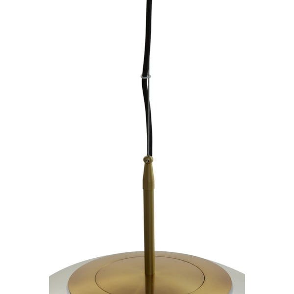 Висящо осветително тяло бронзово със стъклен абажур ø 48 cm Medina – Light & Living-image-4