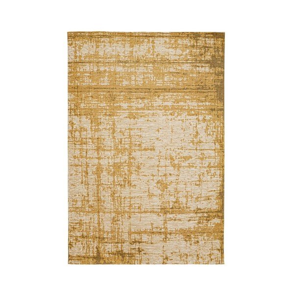 Ръчно изработен килим от шенил в цвят горчица 155x230 cm Yuno – Bizzotto
