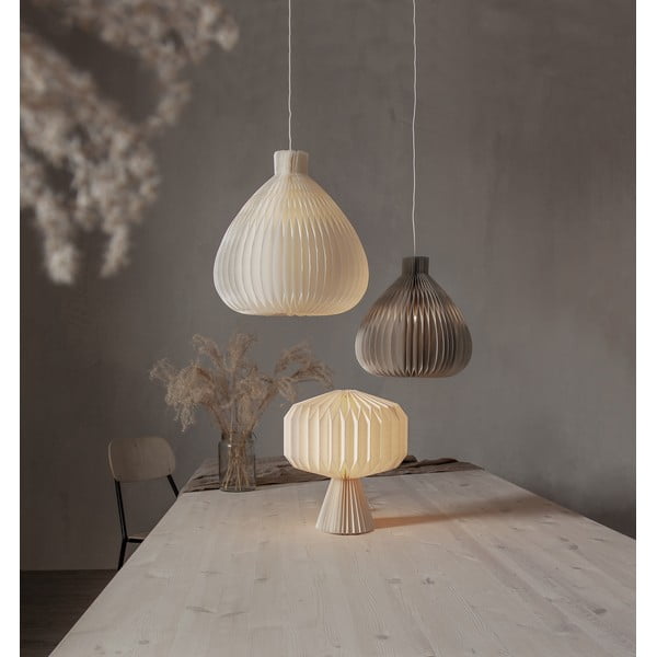 Кремав абажур ø 38 cm Honeycomb - Star Trading-image-3