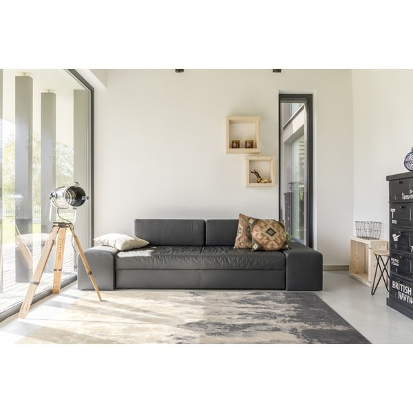 Сивo-бежов вълнен килим 200x300 cm Niagara graphite – Agnella-image-1