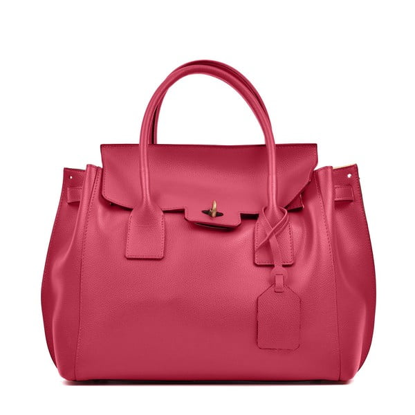 Червена кожена чанта Mia - Luisa Vannini