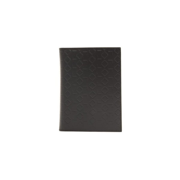 Мъжки портфейл от черна кожа Basso - Alviero Martini