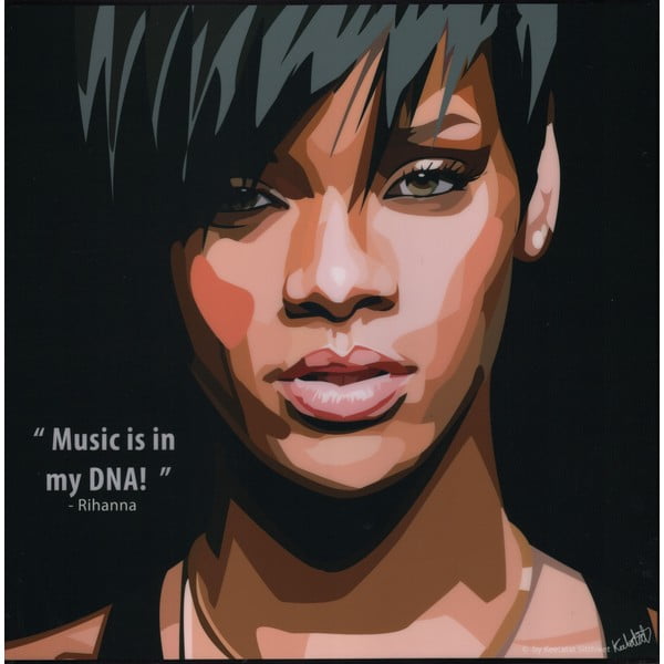 Obraz Rihanna - Music in my DNA