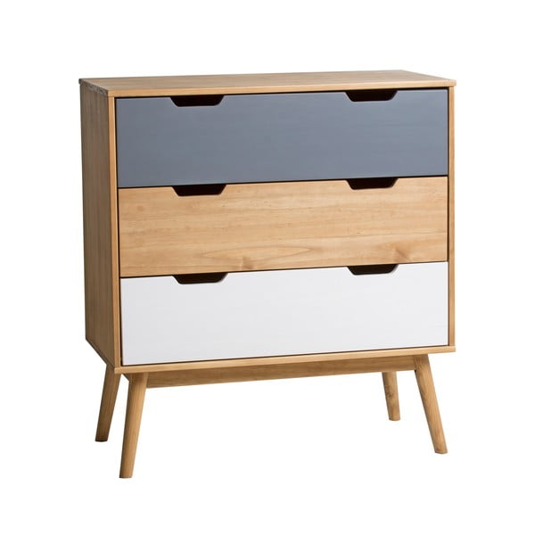 Скрин от масивна борова дървесина , ширина 80 cm Cusco - Marckeric-image-3