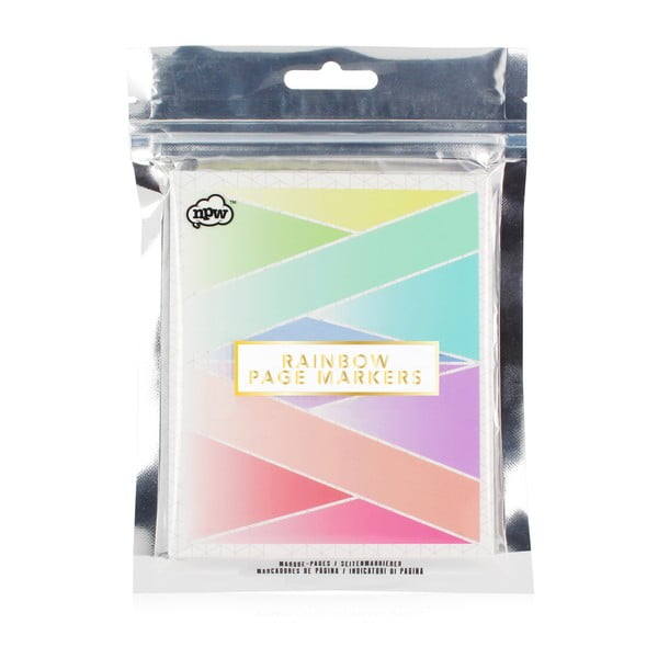 Комплект от 200 хартиени лепящи се листчета Rainbow - npw™