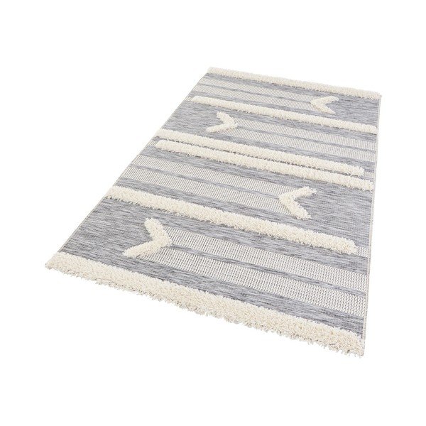 Сив килим Handira Arrow, 155 x 230 cm - Mint Rugs-image-1