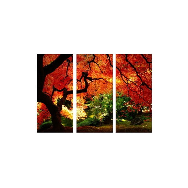 3dílný obraz Podzimní lahoda