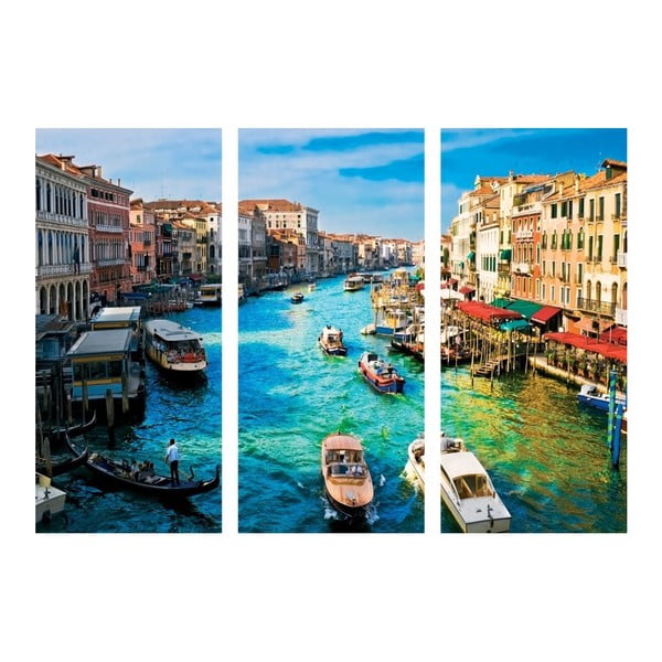 3dílný obraz Benátky