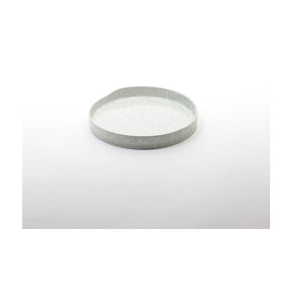 Keramický bílý tác ComingB Coupelle Granite Plate MM, ⌀ 20,3 cm