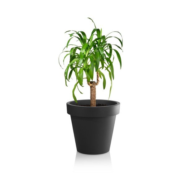 Пластмасова саксия за цветя ø 29 cm Metro Twist – Gardenico-image-2