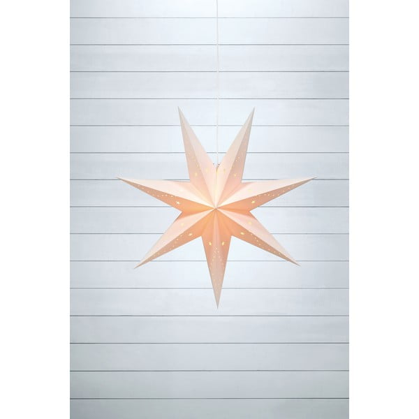 Бяла висяща коледна светлинна украса Saturnus – Markslöjd-image-1