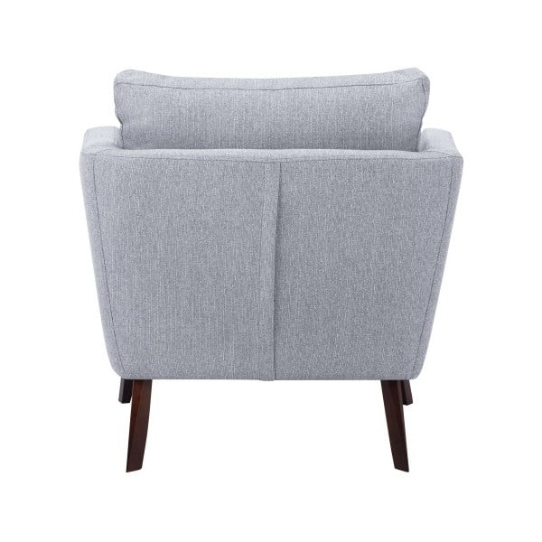 Světle šedé křeslo Mazzini Sofas Elena-image-1