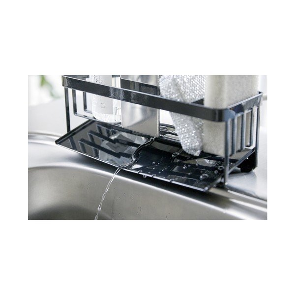 Черна метална стойка за перилни препарати Tower – YAMAZAKI-image-3