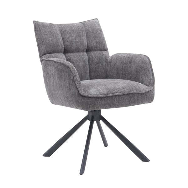 Сиви тапицирани трапезни столове в комплект 2 бр. Marilla – Unique Furniture-image-3