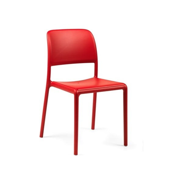 Červená zahradní židle Nardi Garden Riva Bistrot