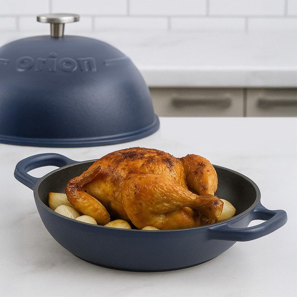 Чугунен съд за печене 26x26 cm Litina – Orion-image-1