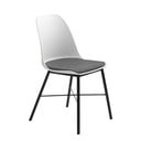 Бял трапезен стол Whistler - Unique Furniture