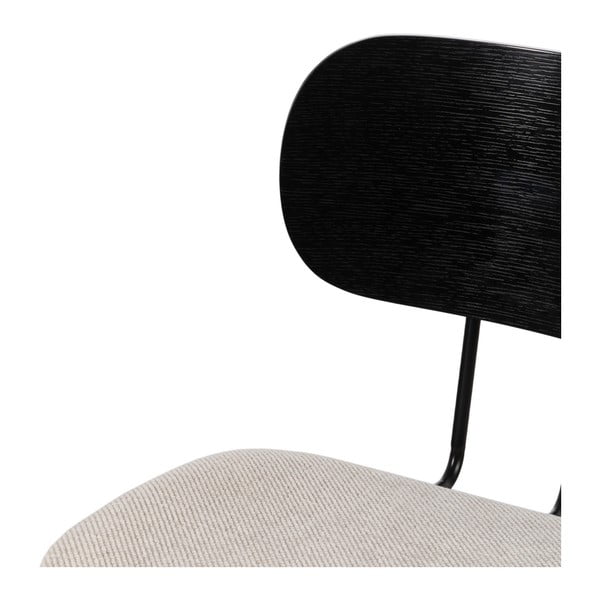 Бели и черни трапезни столове в комплект от 4 броя Cleo - Ixia-image-4