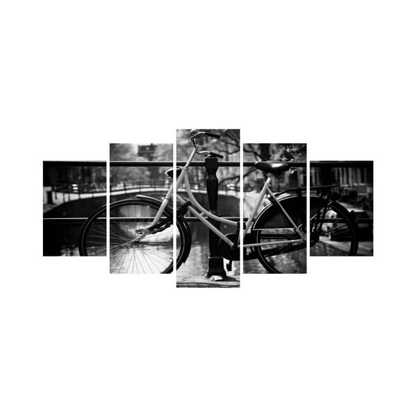 Vícedílný obraz Black&White no. 58, 100x50 cm
