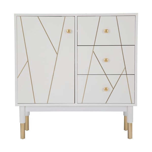 Бял шкаф , ширина 80 cm Luxy - Mauro Ferretti