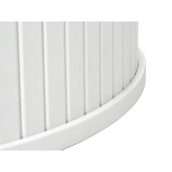 Бяла кръгла масичка за кафе Nola – Unique Furniture-image-2