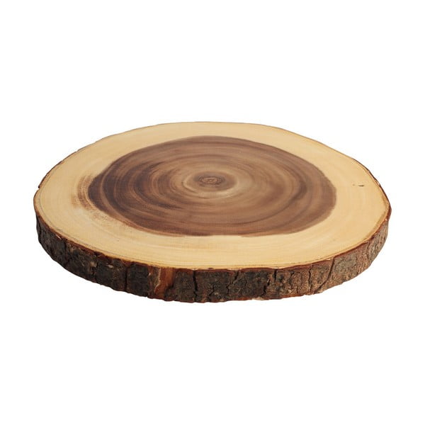 Prkénko z akáciového dřeva T&G Woodware Round Board, ⌀ 31 cm