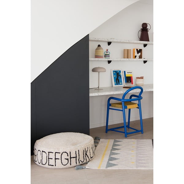 Кремав детски пуф ABC – Lorena Canals-image-4