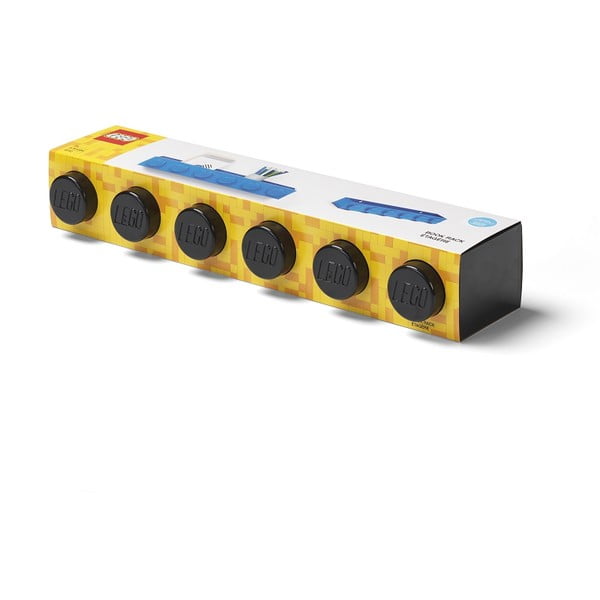 Детски черен стенен рафт Sleek - LEGO®-image-2