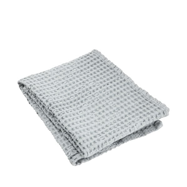 Светлосиня памучна кърпа Micro Chip, 100 x 50 cm - Blomus