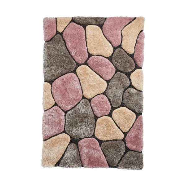 Сив и розов килим Скала, 120 x 170 cm Noble House - Think Rugs