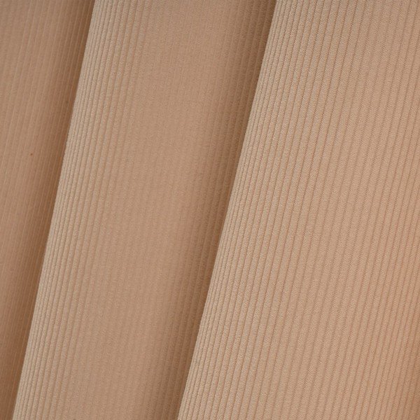 Светлокафяво перде от рипсено кадифе 140x260 cm Merely – Casa Selección-image-4