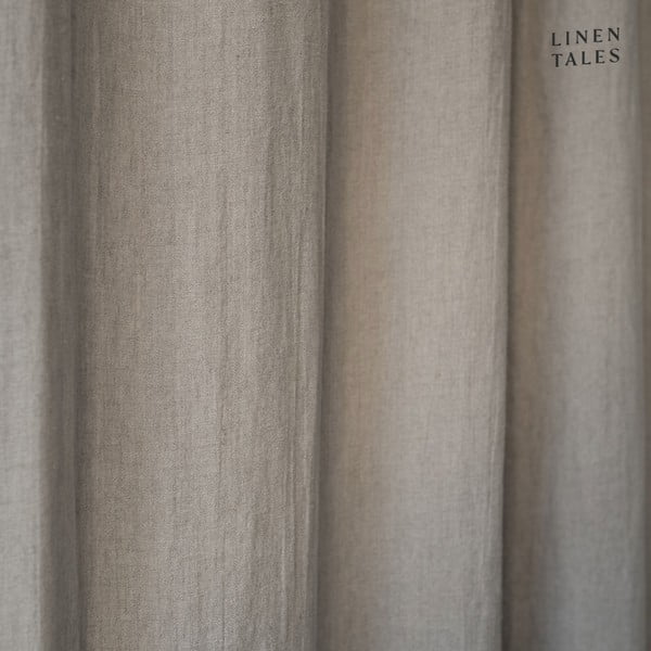 Бежова завеса 140x300 cm Night Time - Linen Tales-image-2