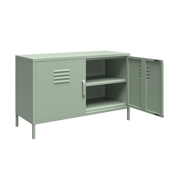 Зелено метално шкафче 100x64x40 cm Mission District – Støraa-image-4