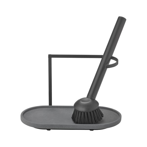 Сива бетонна стойка за перилни препарати Dhuva – Blomus