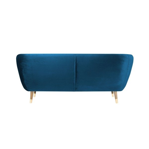 Диван от синьо кадифе Benito, 188 cm Betino - Mazzini Sofas-image-4