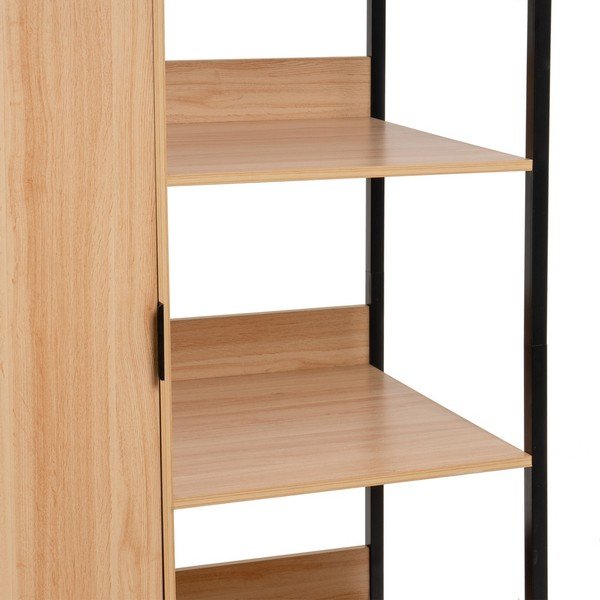 Отворен гардероб в естествен цвят 100x190x48 cm Armarios – Casa Selección-image-4