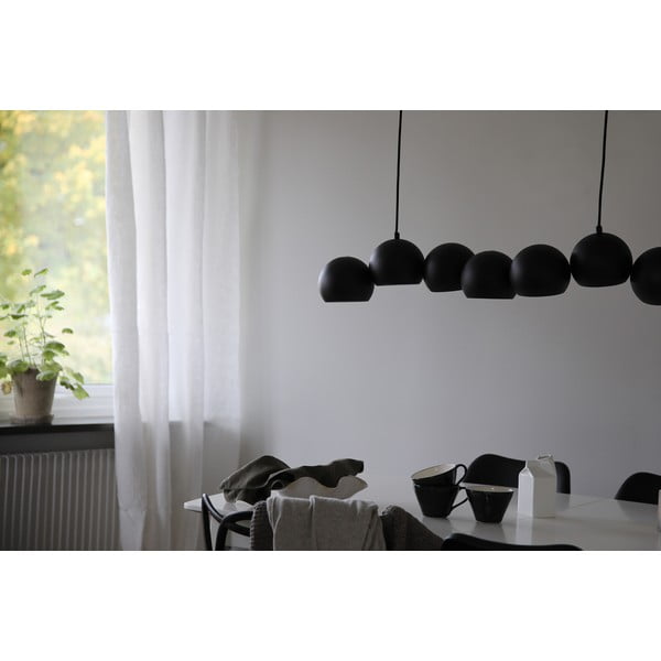 Черно висящо осветително тяло с метален абажур Cupolo – Markslöjd-image-3