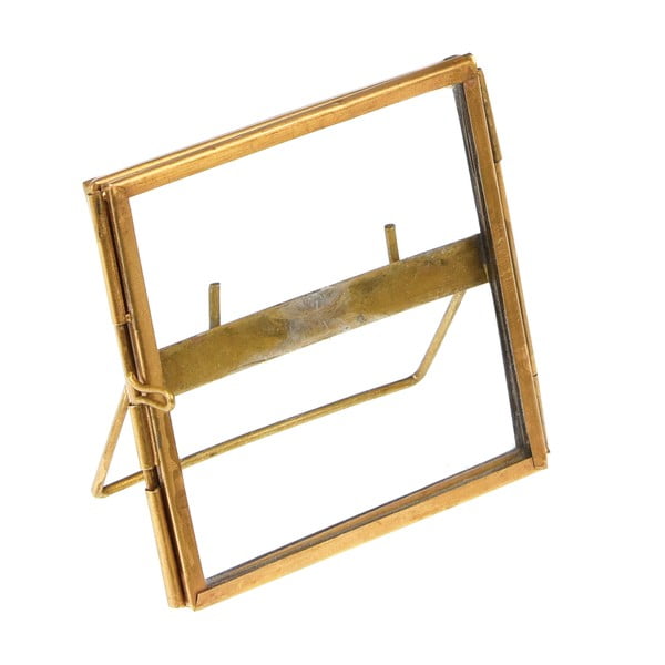 Метална стояща рамка в златисто 8x8 cm – Rex London-image-3