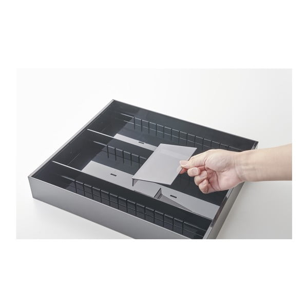 Черен пластмасов бюфет за чекмеджета 47,5 x 35 cm - YAMAZAKI-image-4