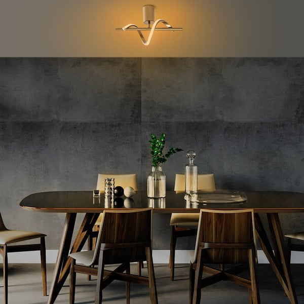 LED осветително тяло за таван  в златист цвят 7x41 cm Likma – Opviq lights-image-2