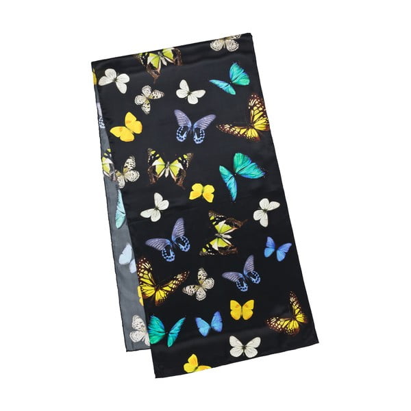 Копринен сатенен шал Танц на пеперудите - Von Lilienfeld